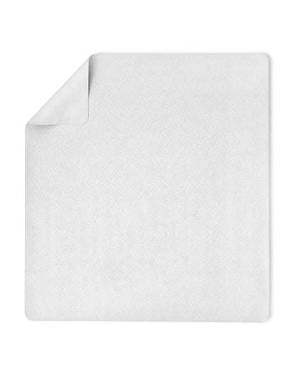 Lalo Splat Mat - Double-Sided Vegan Leather Wipeable Baby Splat Mat - Modern Design, Perfect for Mealtime & Playtime, Easy to Clean High Chair Mat for Floor, 47 x 47 Inches - Scattered Dot Grey