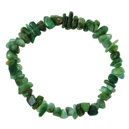 Amazing Gemstone Chips Bracelet (Emerald)
