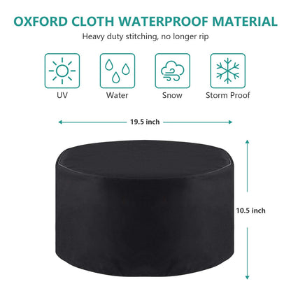 Carry Bag and Cover for Outland Firebowl 893 Deluxe Outdoor Portable Propane Gas Fire Pit, Fit for Outland Firebowl 823 870, 19 Inch Dia, Water-Resistant