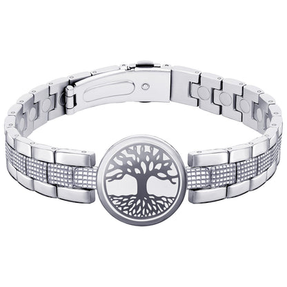 JEROOT Ultra Strength Magnetic Bracelet for Women | 3500-6000 Gauss Neodymium Magnets | Magnetic Therapy Jewelry with Adjustable Tool & Gift Packaging