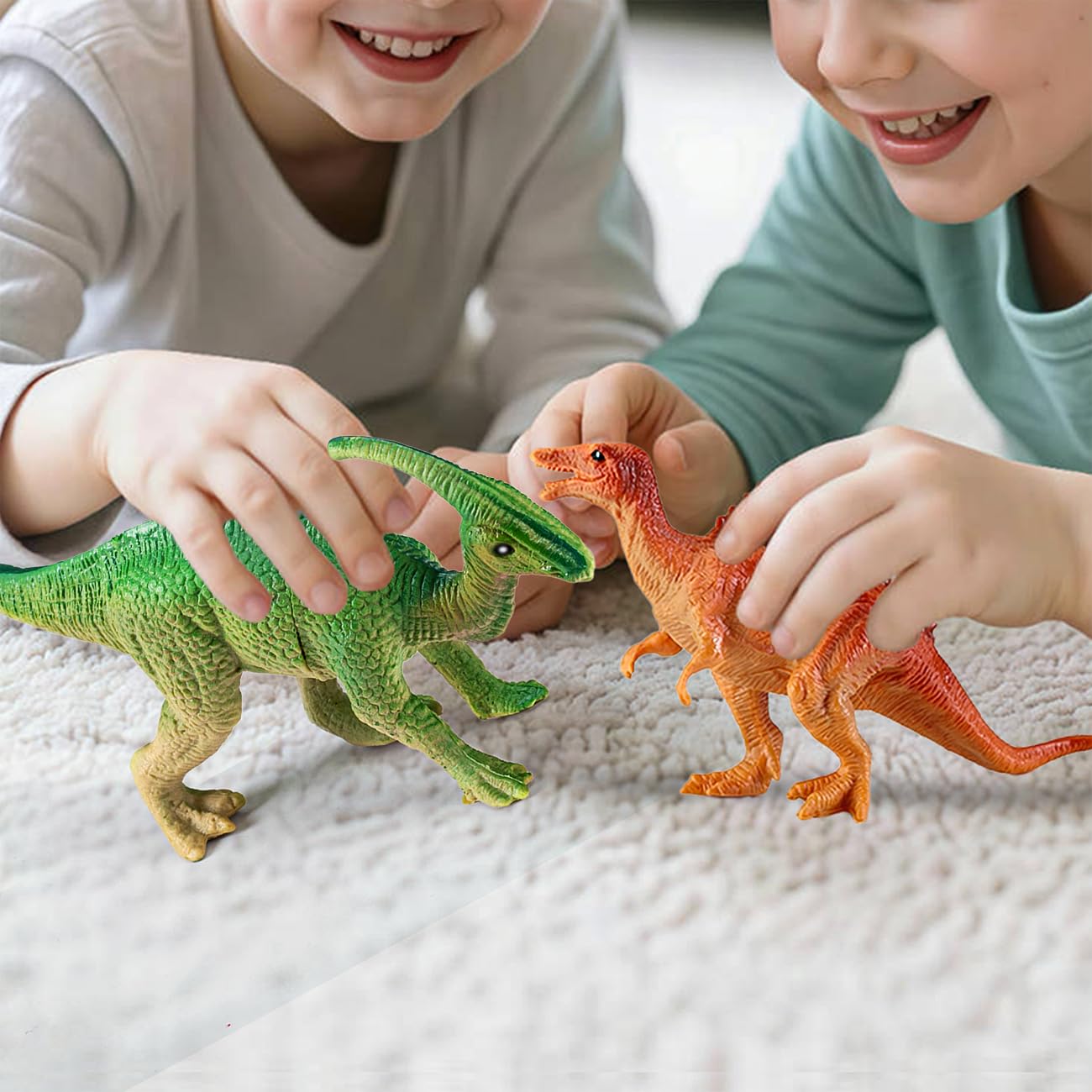 Kiddiworld Dinosaur Toys for 3 4 5 Year Old Boys Gifts, 25 Pieces Dinosaurs Toys for Kids 3-5-7, Dino Figures Activity Play Mat Christmas Birthday Gifts for Girls Toddler Toy Age 2-4