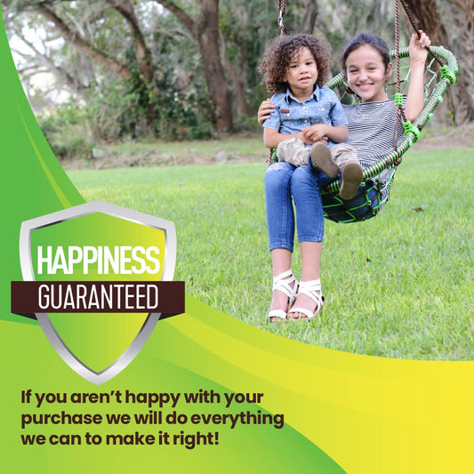 Swurfer Tree Swing – Swing Chair, Outdoor Swings for Kids, Tree Swings for Kids and Adults Outdoor, Weather Resistant, Heavy Duty Metal Frame Multi-Position, Ages 4 and Up, Holds up to 200lbs