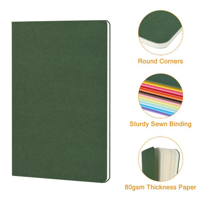 ZCZN 60 Pack Mini Pocket Notebooks Bulk, 3.5 X 5.5 Inches Mini Journals, 30 Sheets/60 Pages, Colorful Cover Notepads for Writing, Planing, Work, Memo (60, Lined)