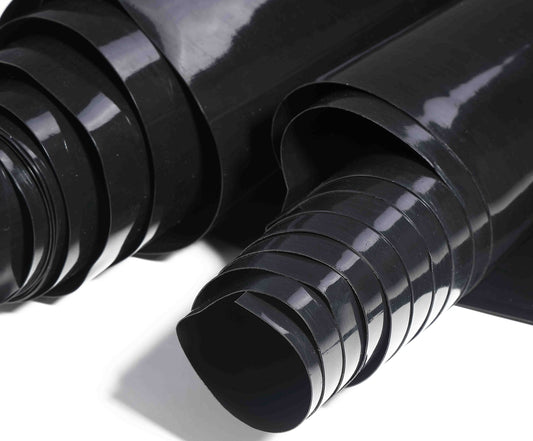 UWIOFF Pond Liner, 20 Mil 7 x 10 Feet Pond Liners for Outdoor Ponds, Black HDPE Fish Pond Liner for Koi Ponds, Streams Fountains and Garden Waterfall