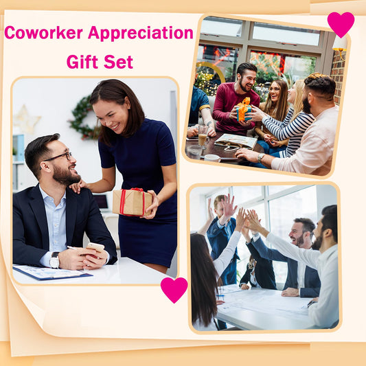 10 Set Employee Appreciation Gifts Sticky Notes Holder Bulk Thank You Gifts for Coworkers Staff Team Inspirational Gifts for Classroom Teacher Student Supplies