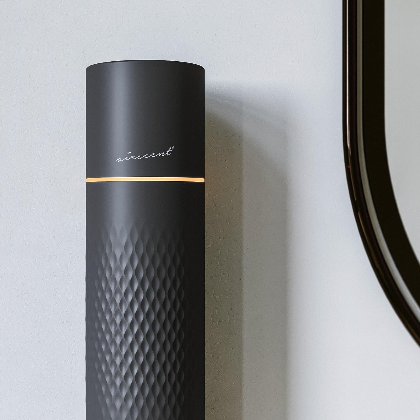 The AirScent Waterless Diffuser - Cold Air Scent Diffuser Oil Machine for Homes, Offices, Hotels and Spas - Aromatherapy Diffuser for Aesthetic Scenting - Black - 4.05 Oz - Fragrance Not Included