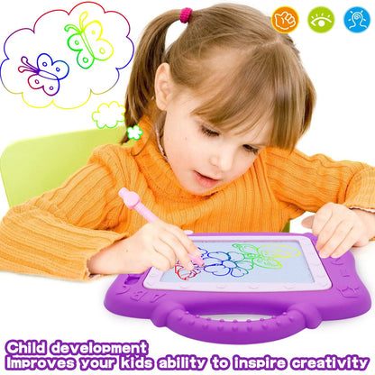 Magnetic Drawing Board for Kids, Toddlers Travel Bulk Toys for 3 4 5 6 Years Old, Colorful Sketch Pad Bulk Toys for Boys Girls Classroom Educational Toys Activities Gifts Art Supplies（12P）