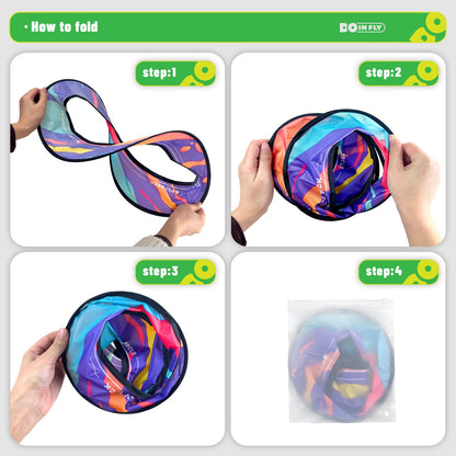 Doinfly【3-Pack Professional Flying Toys - Ultra-Stable & Long Distance Sport Flying Equipment for Outdoor Games, Pool, Beach, Backyard Fun | Adults & Kids Family Toy (Gradient Series)