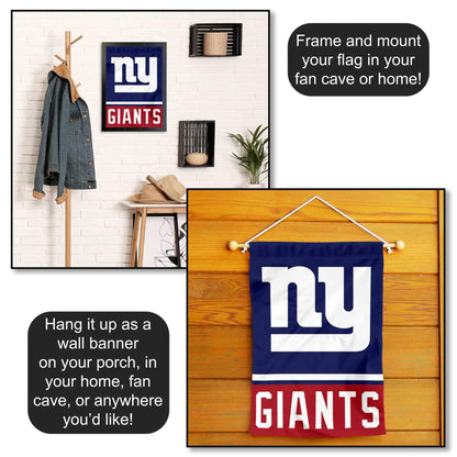 New York Giants Double Sided Garden Flag