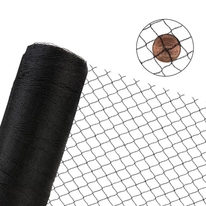 Vocray 7.5x100 Ft Deer Netting, 1/2 in Strong Woven Bird Netting for Garden Protection, Bird Net for Blueberry Bushes, Strawberry Plants, Vegetables, Against Deer, Squirres, Small Critters