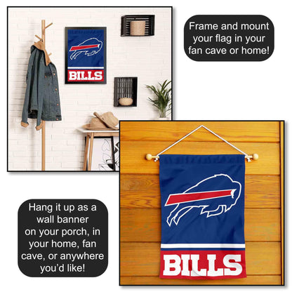 Buffalo Bills Double Sided Garden Flag