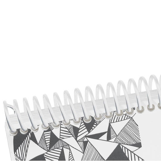 Accent Design Paper Accents DIY 8x8 Blank Calendar – 14-Month White Blank Calendar Sheets for Wall, Desk, or Planner – Undated Customizable Monthly Organizer