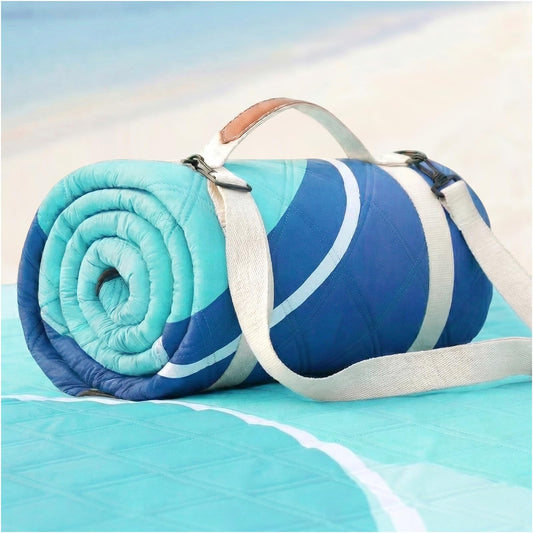 Waterproof Beach Blanket Picnic Outdoor Camping Mat Oversized Extra Large Foldable Sandproof Sand Free Resistant Big XL Giant Towel Hawaii Honeymoon Essentials Women Summer Must Have Vacation Gift