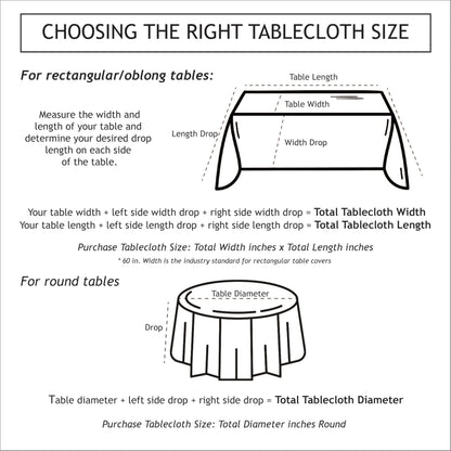 Benson Mills Heavyweight Engineered Printed Jacquard Fabric Christmas Table Cloth, for Holiday, Winter, and Christmas Tablecloth (Merry Ribbons, 60" x 104" Rectangular)