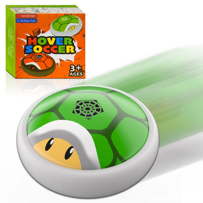 Glückpa Boys Toys Gifts, Hover Soccer Ball with LED Lights, Indoor Soccer Toys Games, Turtle Shell Toys for Kids Ages 3-12, Kids Boys Christmas Birthday Gifts, Air Floating Ball