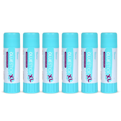 Darice Giant Disappearing Purple Glue Sticks, Large 115-gram Jumbo XL Glue Stick - Dries Clear, Washable, Non-Toxic - Classroom School Supplies - 6 Pack 4.05oz