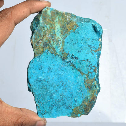 Raw Rough Turquoise Slab 969.50 Ct Certified Uncut Natural Blue Turquoise Gemstone for Astrological