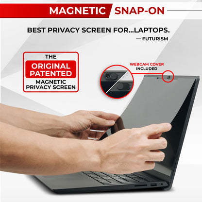 SightPro Magnetic Laptop Privacy Screen 14 Inch 16:9 - Patented Removable Laptop Privacy Filter Shield and Protector