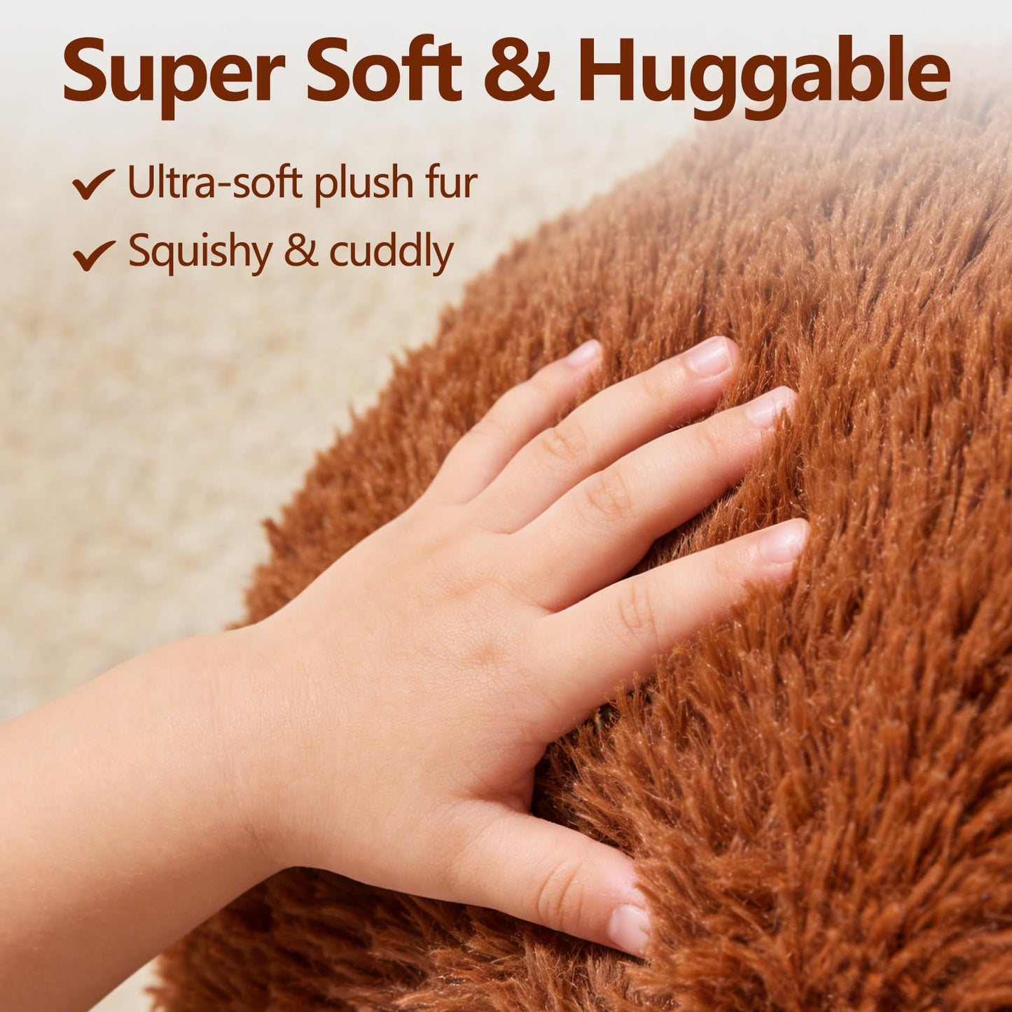 Fluffypals Punch Monkey Plush - 23.6 Inch Punch The Monkey Stuffed Animal, Hanging on Bags or Neck Orangutan Plush, Great Gift for Boys Girls Kids Fans