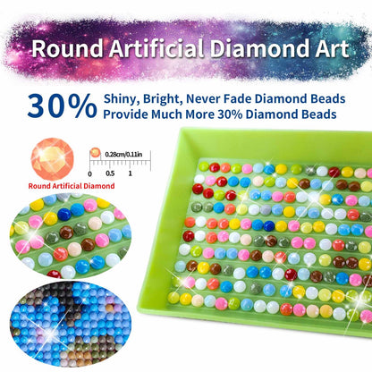 JATOK Large Diamond Painting Kits for Adults (35.5 x 15.7 inch) DIY 5D Lighthouse Full Round Drill Crystal Rhinestone Embroidery Pictures Arts Paint by Diamond Art Kits for Home Wall Decor Relax