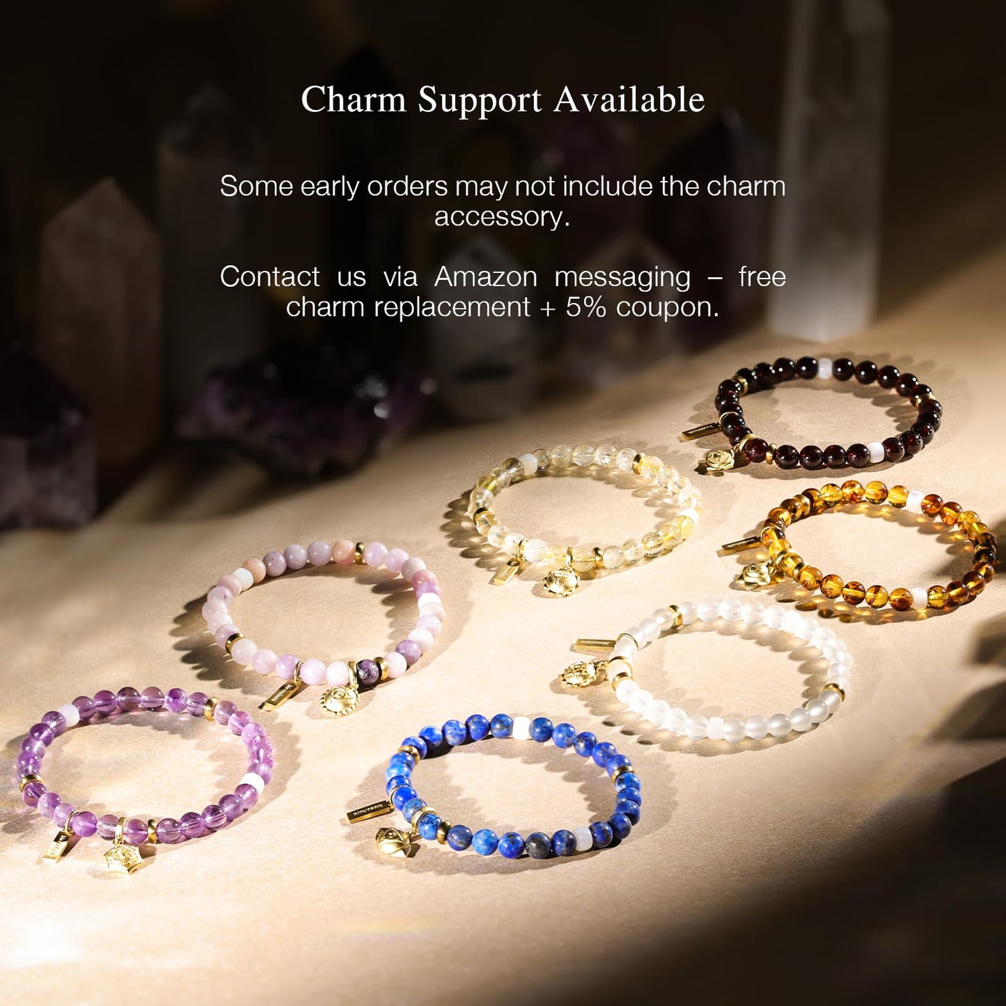 MesoAura Natural Garnet Bracelet – handmade Crystal Healing Jewelry for Women & Men – Root Chakra Balance, Vitality & Courage Energy Stone – Zodiac Capricorn Aquarius – Spiritual Gemstone Beaded Bracelet (Throat Chakra – Fluorite Aria bracelet)