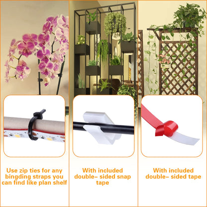 Grow Light Strip Waterproof Grow Lights for Indoor Plants Full Spectrum Plant Grow Lights Indoor with Auto ON/Off Timer White Red 120 LEDs Sunlike Grow Lamp for Plant Light for Indoor Plants (1)