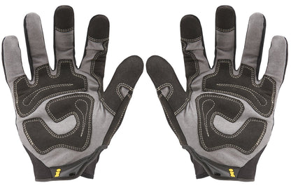 Ironclad General Utility Work Gloves GUG, All-Purpose, Performance Fit, Durable, Machine Washable, Sized Medium, (1 Pair) Black