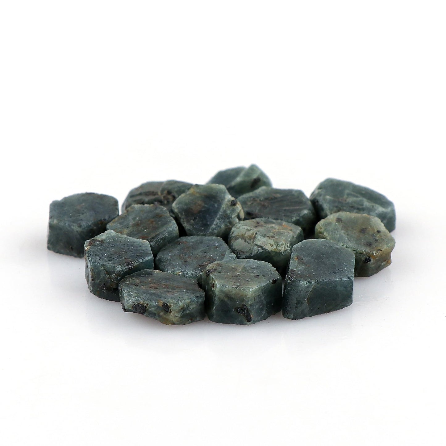 CRYSTALIS 100cts Natural Blue-Sapphire Raw Crystals, Loose Gemstone Wholesale Bulk Rough Jewelry Making Supply, Chakra And Healing Raw Stones, Wire Wrapping, DIY, Tumbling, Gem Collection