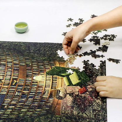 Ingooood- Jigsaw Puzzles 1000 Pieces for Adults- Fantasy Series- Collection Pavilion_IG-0292 Entertainment Toys for Adult Special Graduation or Birthday Gift Home Decor