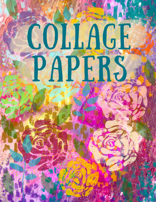 Collage Papers: Double Sided Craft Papers for Scrapbooking, Collage, Decoupage, Mixed Media, Junk Journal, and Many Other Art Craft Projects
