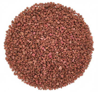 Mr. Fireglass 10 Pounds Red Natural Lava Rock for Indoor Outdoor Gas Fire Pits Fireplaces | Volcanic Lava Stones for Decorating Garden Landscaping, Potted Plants, 0.2"-0.3"