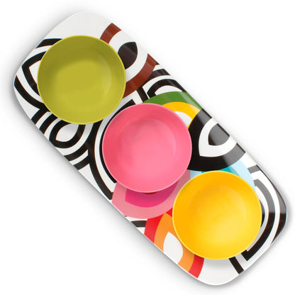 French Bull 19" Rectangular Platter - Melamine Platters and Serving Ware - Plate, Dish, Serving, Collection - Foli
