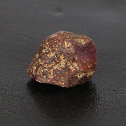 GEMHUB A Grade Natural Raw Rough Red Ruby 26.35 Ct Healing Crystal Rough Ruby Stone for Cabbing