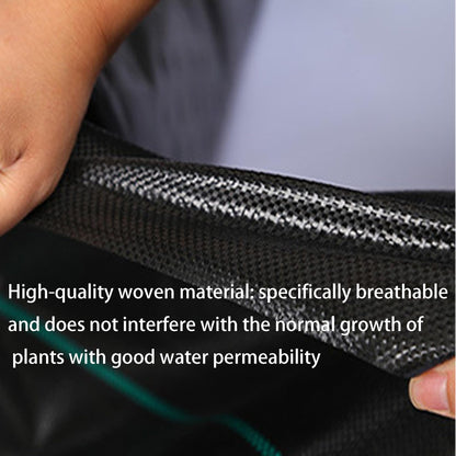 FHJDFHYHC 40in Premium Garden Weed Barrier Landscape Fabric Weed Barrier Fabric,Mulch mat,Mulch Ring,Tree Rings for Easy Set up and Superior Weed Control(10pcs)