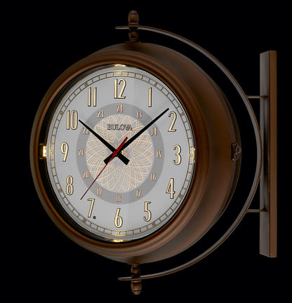 Town Crier Double Sided Outdoor Clock by Bulova