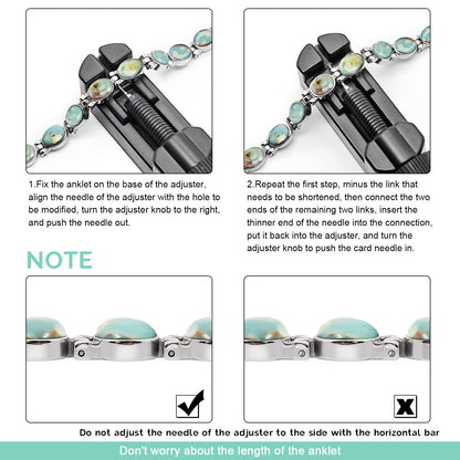 JEROOT Ultra Strength Magnetic Bracelet for Women | 3500-6000 Gauss Neodymium Magnets | Magnetic Therapy Jewelry with Adjustable Tool & Gift Packaging