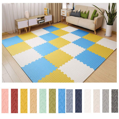 ALGFree Foam Puzzle Mat Soft Kids Baby Foam Activity Play Mat Interlocking Floor Tiles EVA Infant Crawling Mats, Customizable (Color : F, Size : 60x60x1.2cm-8pcs)