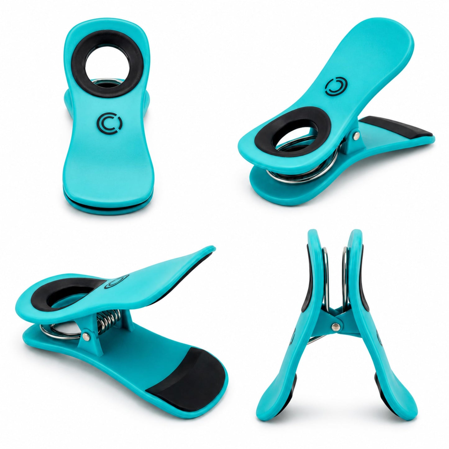 Core Clips Beach Towel Clips for Cruise Chairs - Heavy Duty Towel Holders for Lounge Chairs - 2.5" Opening Large Pool Clips to Hang Towels on Loungers, Clamps to Hold Towel in Wind - Cruise Essentials