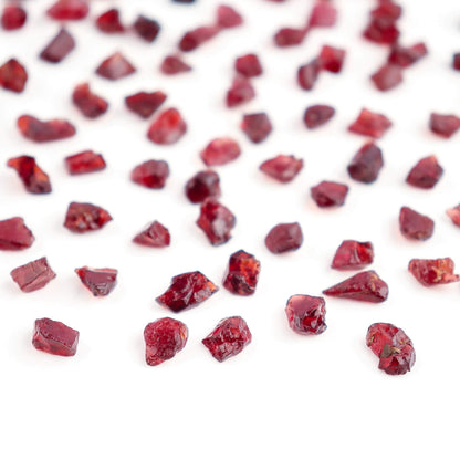 OdrillionGems 50carats Natural Raw Garnet Crystal Gemstone Rough Stone, DIY Jewelry Making, Wire Wrapping, Chakra Healing Crystals, Loose Wholesale Lot, Jewelry Gemstones, January Birthstone, pack