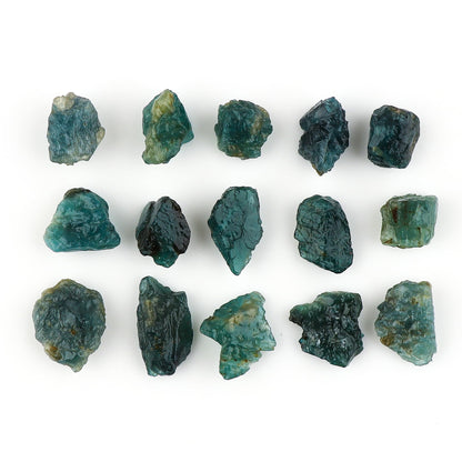 CRYSTALIS Assorted 15+pcs Natural Grandidierite Loose Gemstone Wholesale Bulk Rough Jewelry Making Supply, Chakra & Healing Raw Stones, Wire Wrapping, DIY, Gem Collection