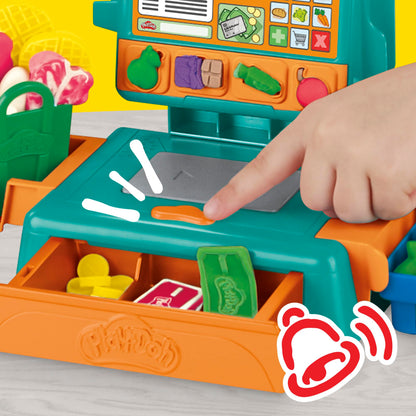 Play-Doh Cash Register Toy, 23 Play Food Accessories, Easter Gifts for Boys and Girls, Kids Arts & Crafts 3+ (Amazon Exclusive)