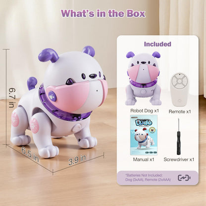 great dachong Baby Toys for 6-12 Months: Musical Crawling Dog Toy with Dancing, Recording & Lights, First Birthday Gift for Boys & Girls, Tummy Time Sensory Toy for Toddlers 1-3