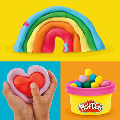 Play Doh Bulk Handout 42-Pack of 1-Ounce Modeling Compound Cans, Back to School Gifts, Prizes, & Party Favors, Kids Arts & Crafts, Preschool Toys, Ages 2+ (Amazon Exclusive)