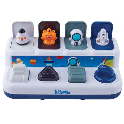 Kidoozie Pop N Play Space Explorer Ages 12 Months+, Toddler, Learn Numbers & Colors