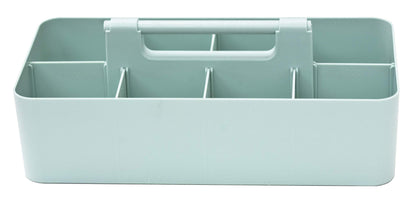 Enjoy Organizer Portable Caddy American Made, DIY Dividers, 8 Compartments, Supply Organizer, Portable Tote Basket with Handle Storage Organizer Bathroom, Office, Crafts, or School Supplies