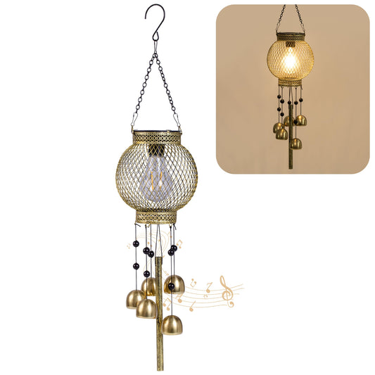 Solar lamp Wind Chimes for Outside，Gifts for Women on Mother's Day or Other Festivals，It can Also be Used as a Solar Lanterns Outdoor Waterproof to Decorate Your Garden, Porch or Terrace