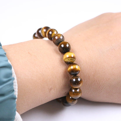 Cryhand Lava Rocks Tigers eye Bracelets For Men Tiger Eye Lava Rocks Bracelets For Women Special Day Gifts Birthday Gifts for Female, Best Friend Friendship Gifts for Woman, Jewelry for Girl