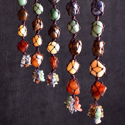SigMntun Polished Stone Set Citrine Crystals, 0.8" Handpicked Tumbled Gemstones Rocks, Pebbles for Reiki, Chakra, Healing, Home Decor