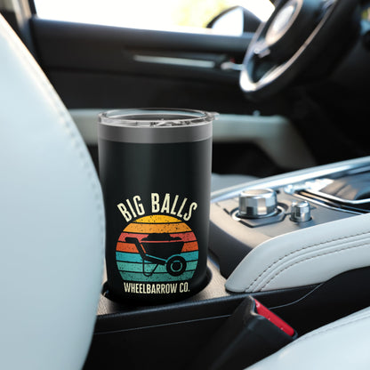 Big Balls Wheelbarrow Company Company Stainless Steel Insulated Tumbler