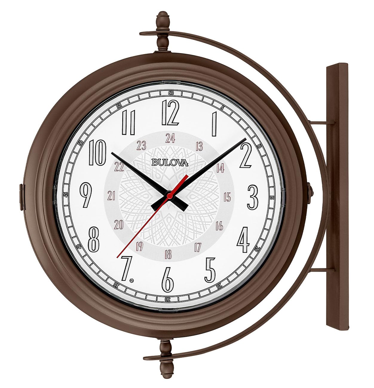 Town Crier Double Sided Outdoor Clock by Bulova
